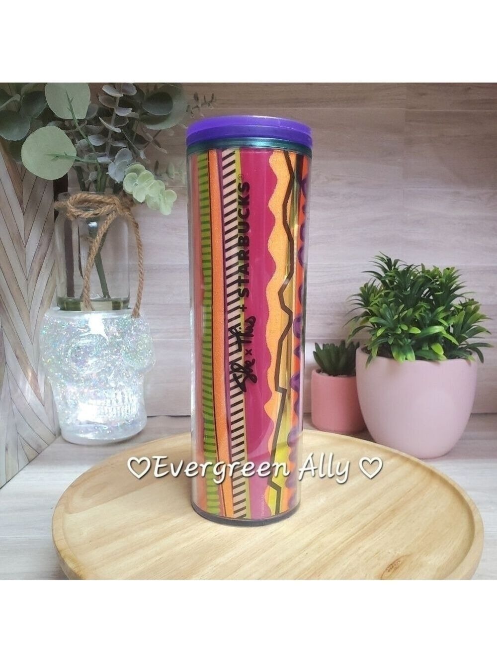 Starbucks Shae Anthony 2024 Neon Multicolor Hot Cup Tumbler